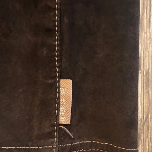 Vintage Skotts Suede Leather Vest – Western Cowboy Style (New) - Picture 9 of 11